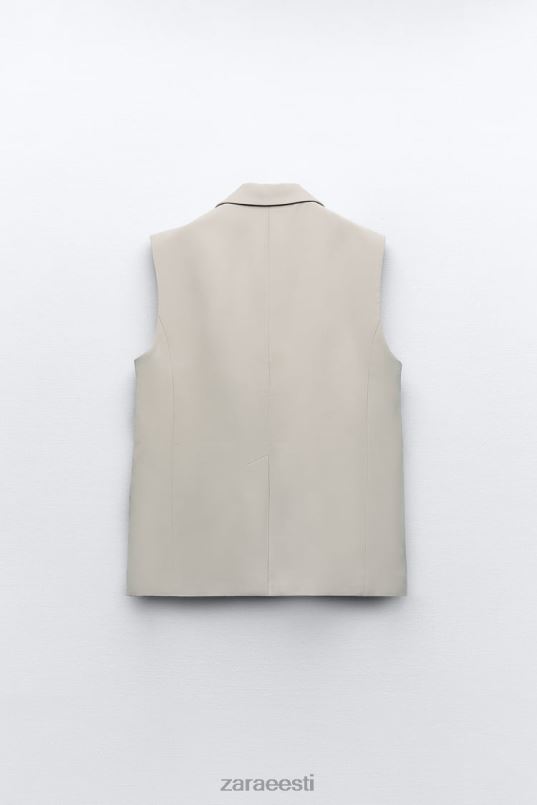 Zara mähis vest naised liiv Riietus 42F0H187