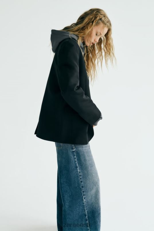 Zara põhiline bleiser naised must Riietus 42F0H148