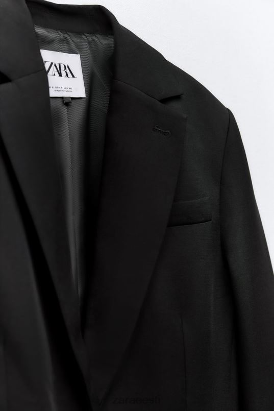 Zara põhiline bleiser naised must Riietus 42F0H148