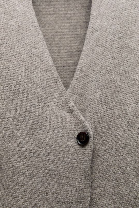 Zara peplumivillane kootud bleiser naised hall Riietus 42F0H164