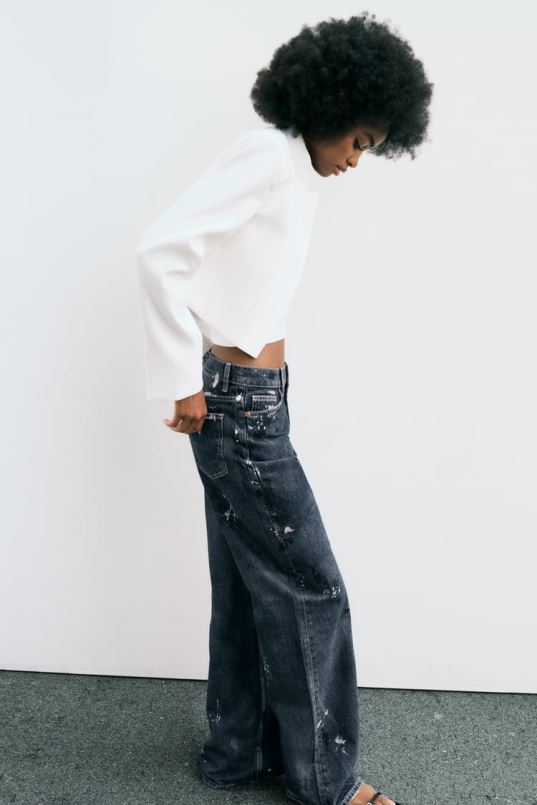 Zara saagi bleiser naised austri valge Riietus 42F0H163