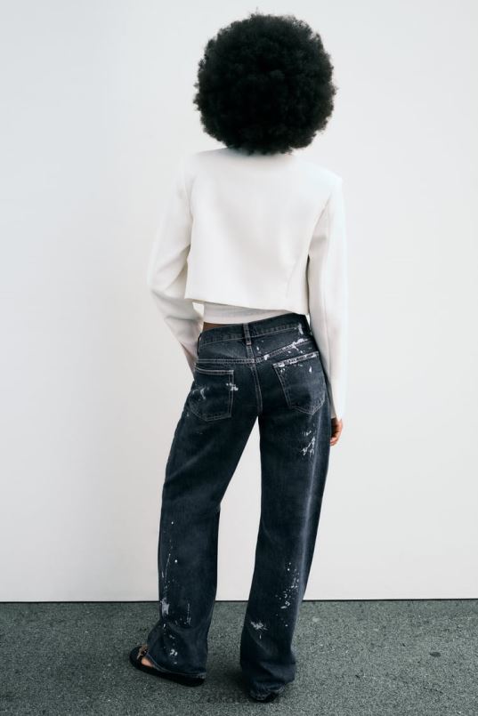 Zara saagi bleiser naised austri valge Riietus 42F0H163