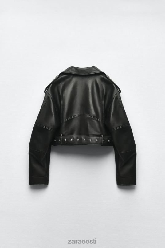 Zara kunstnahast jakk naised must Riietus 42F0H48