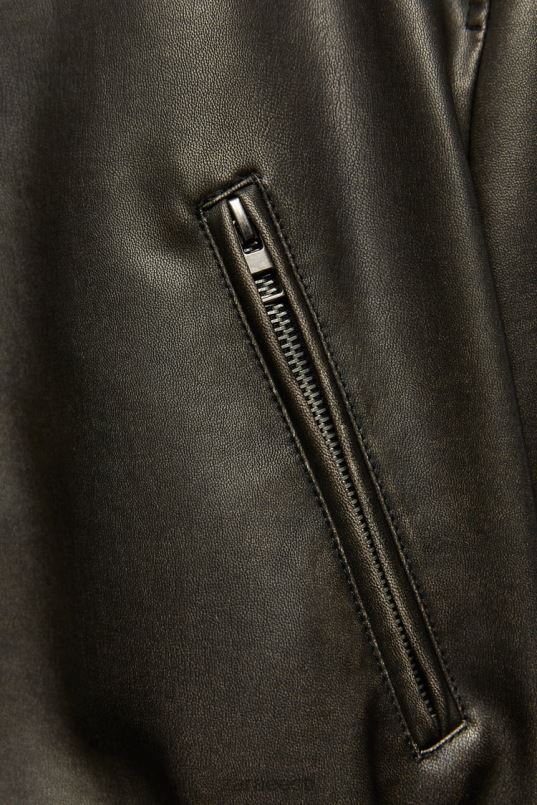 Zara kunstnahast pommitaja naised must Riietus 42F0H26