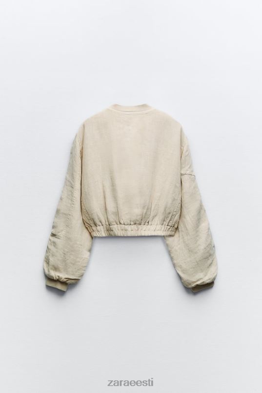 Zara linane taskupommitaja naised liiv Riietus 42F0H66