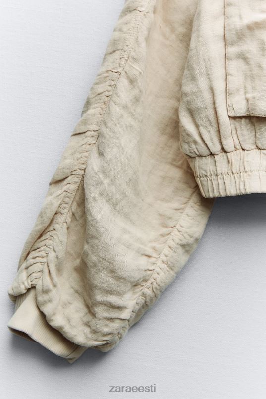 Zara linane taskupommitaja naised liiv Riietus 42F0H66