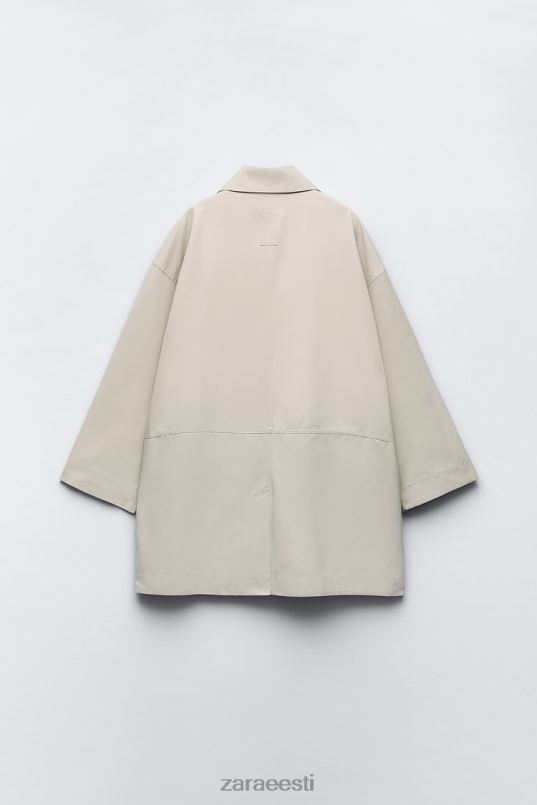 Zara ülisuur taskutega kraav naised liiv Riietus 42F0H131