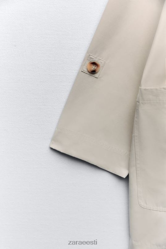 Zara ülisuur taskutega kraav naised liiv Riietus 42F0H131