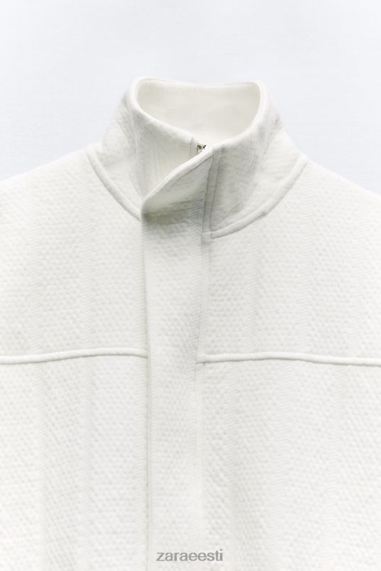 Zara ülisuur tepitud bomber naised ekru Riietus 42F0H54