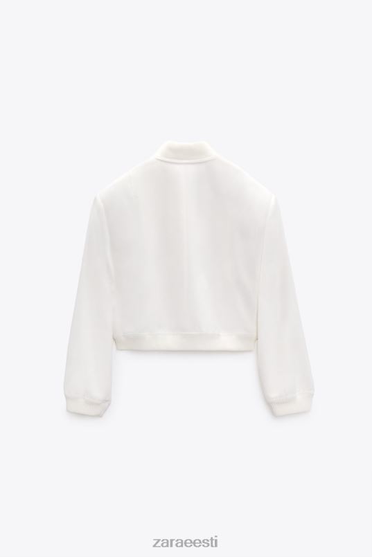 Zara maxi taskupommitaja naised ekru Riietus 42F0H127