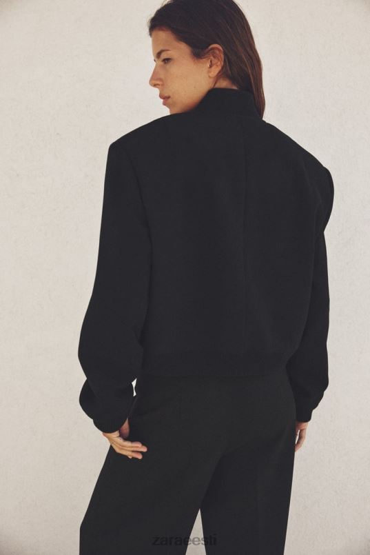 Zara maxi taskupommitaja naised must Riietus 42F0H19