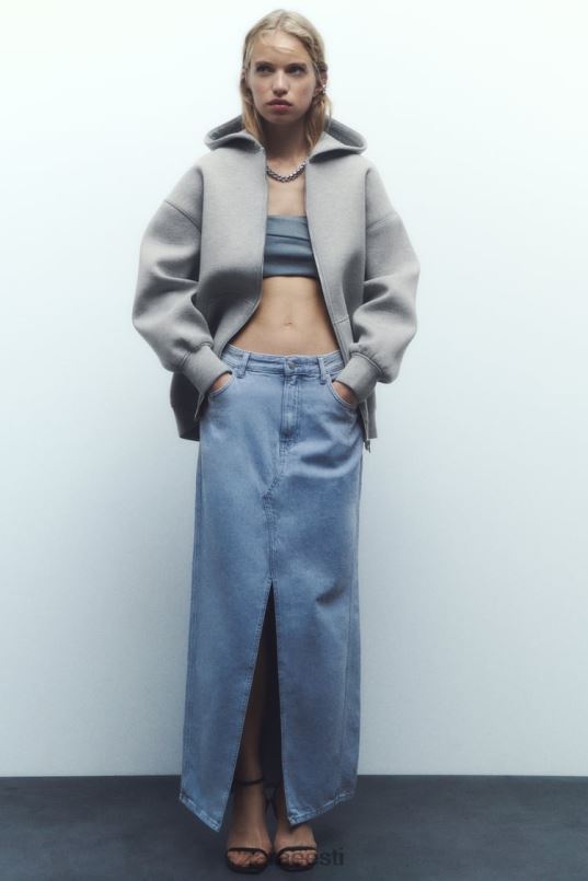 Zara neopreenefektiga jakk naised hall Riietus 42F0H23