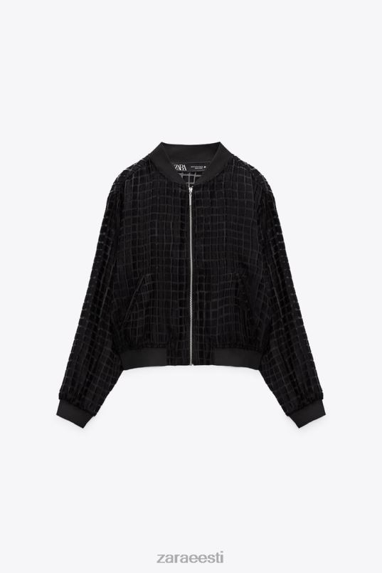 Zara organza pommitaja naised must Riietus 42F0H92