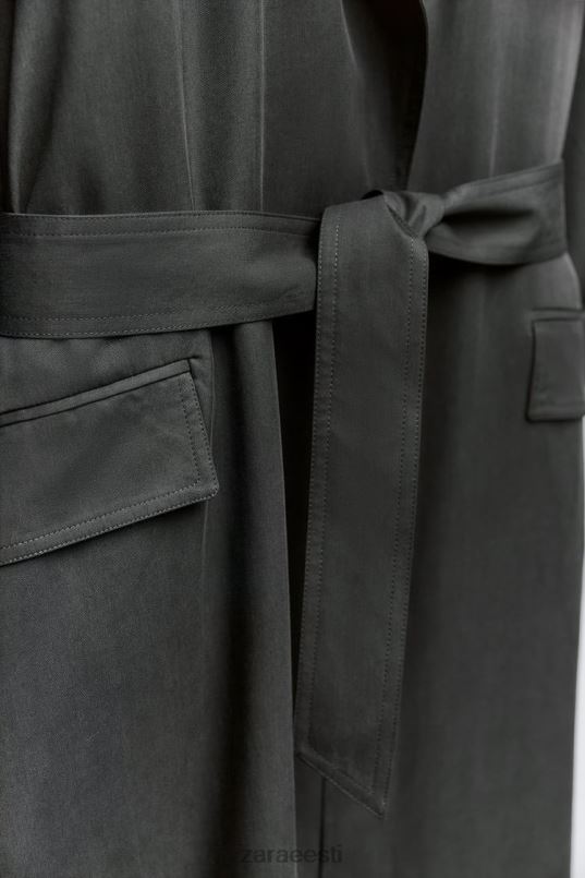 Zara pikk vedel trentšmantel naised hall Riietus 42F0H74