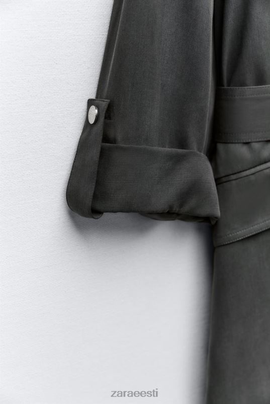 Zara pikk vedel trentšmantel naised hall Riietus 42F0H74