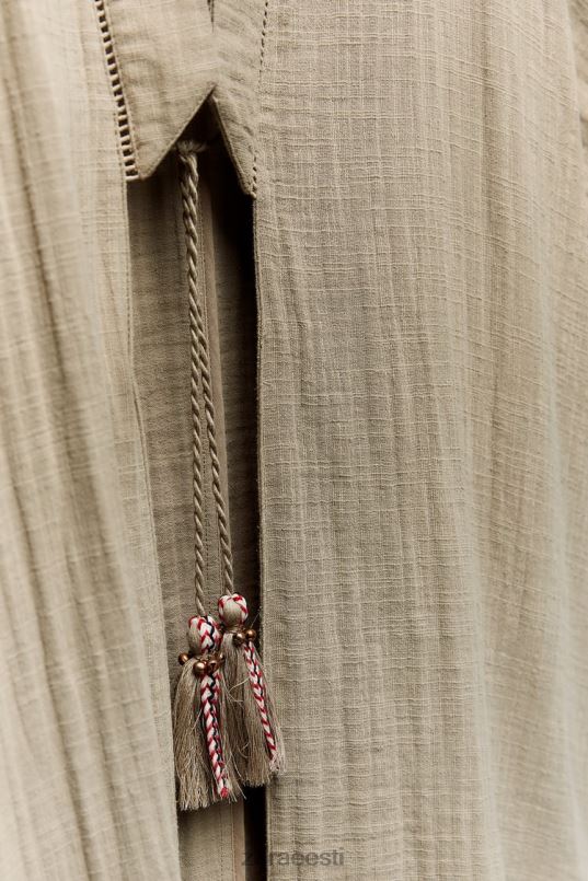 Zara pitsist sisetükiga kimono naised khaki Riietus 42F0H134
