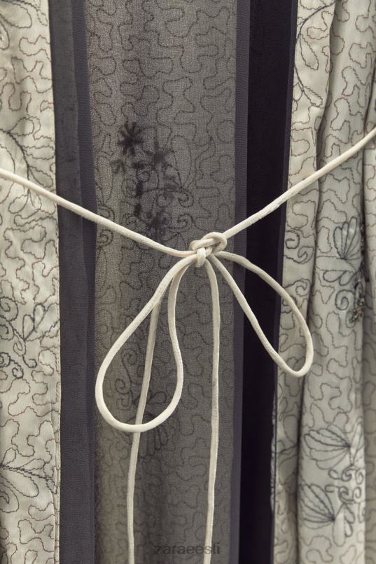 Zara tikitud trükitud kimono naised austri valge Riietus 42F0H132