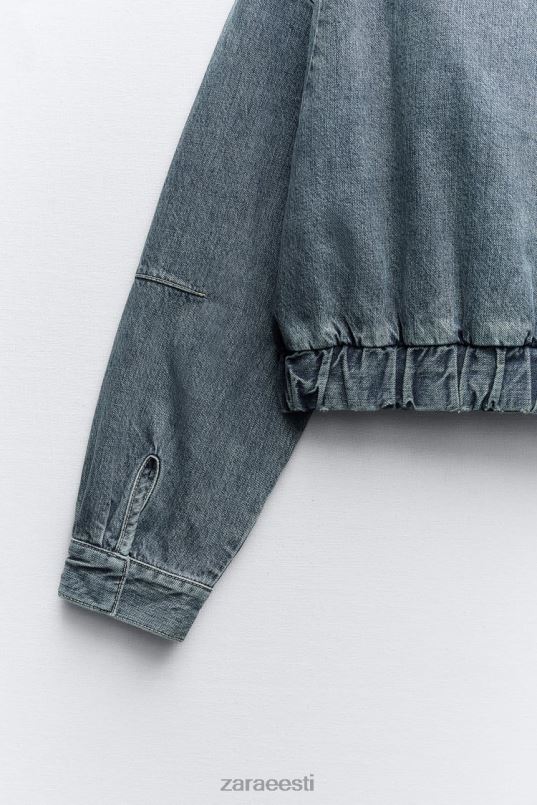 Zara trf denimpommitaja naised sinine Riietus 42F0H20