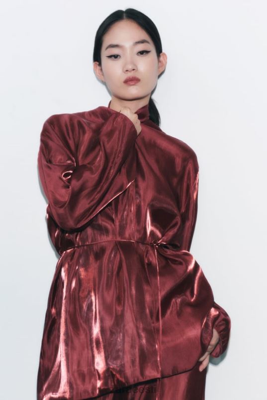 Zara wrap kimono naised telliskivi Riietus 42F0H52