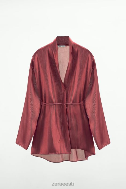 Zara wrap kimono naised telliskivi Riietus 42F0H52