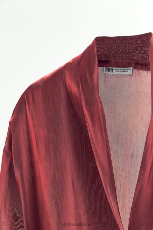 Zara wrap kimono naised telliskivi Riietus 42F0H52