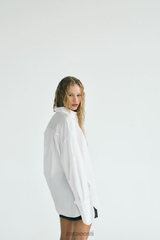 Zara ülisuur särk naised valge Riietus 42F0H443