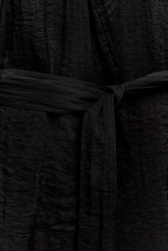 Zara minimalistlik vööga pluus naised must Riietus 42F0H370