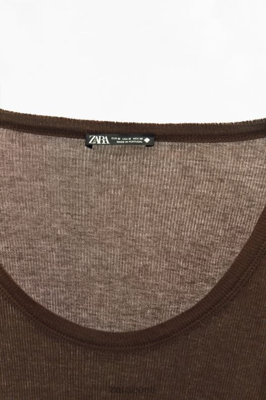 Zara soonik särk premium naised pruun Riietus 42F0H831