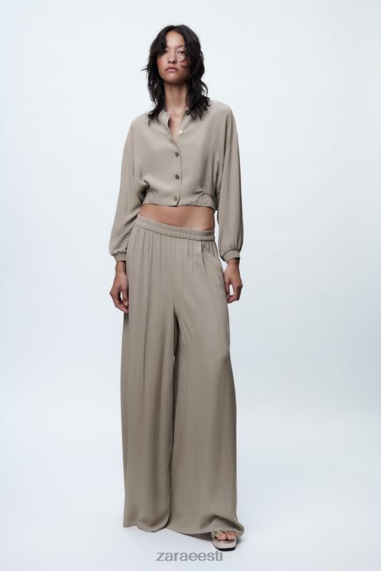 Zara voolav lühike pommitaja naised pärlhall Riietus 42F0H361