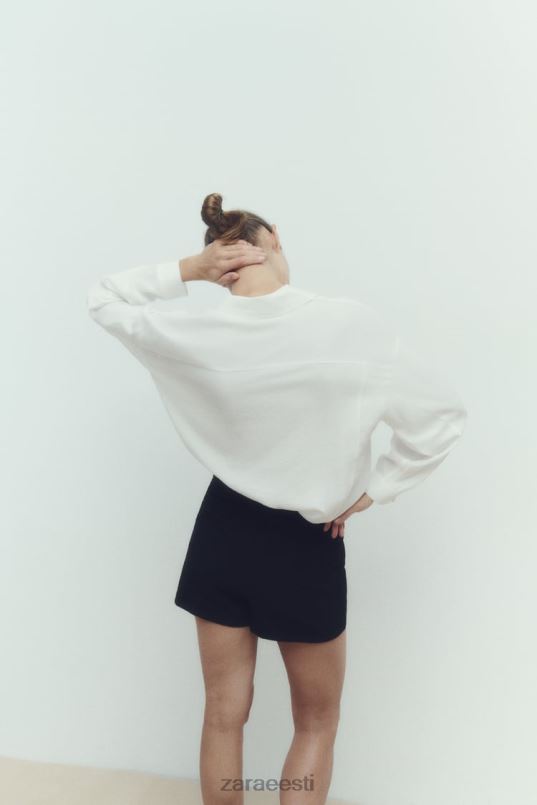 Zara voolav ülisuur särk naised valge Riietus 42F0H349