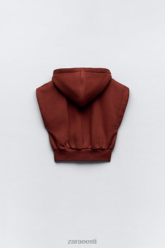 Zara kapuutsiga plüüsvest naised rusikas Riietus 42F0H194