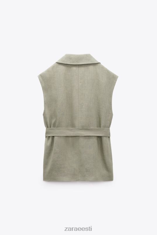 Zara rihmaga linane vest naised heleroheline Riietus 42F0H210