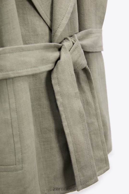 Zara rihmaga linane vest naised heleroheline Riietus 42F0H210