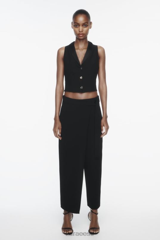 Zara vesti ülaosa naised must Riietus 42F0H214