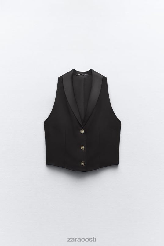 Zara vesti ülaosa naised must Riietus 42F0H214