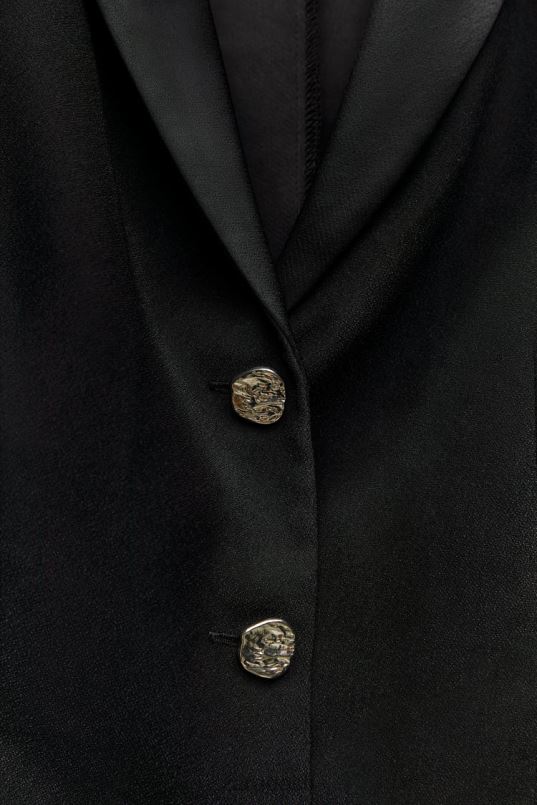 Zara vesti ülaosa naised must Riietus 42F0H214