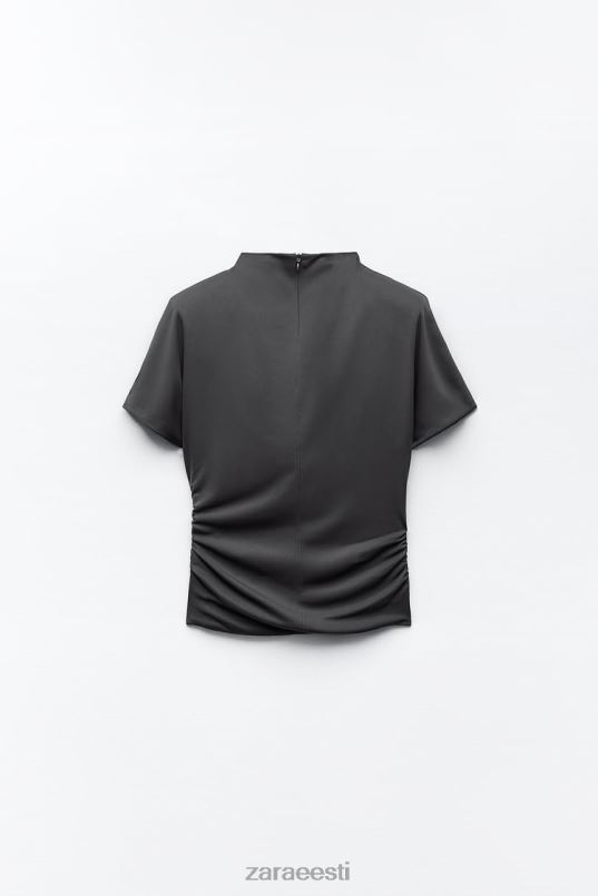 Zara küljes kõverdatud ülaosa naised antratsiithall Riietus 42F0H258