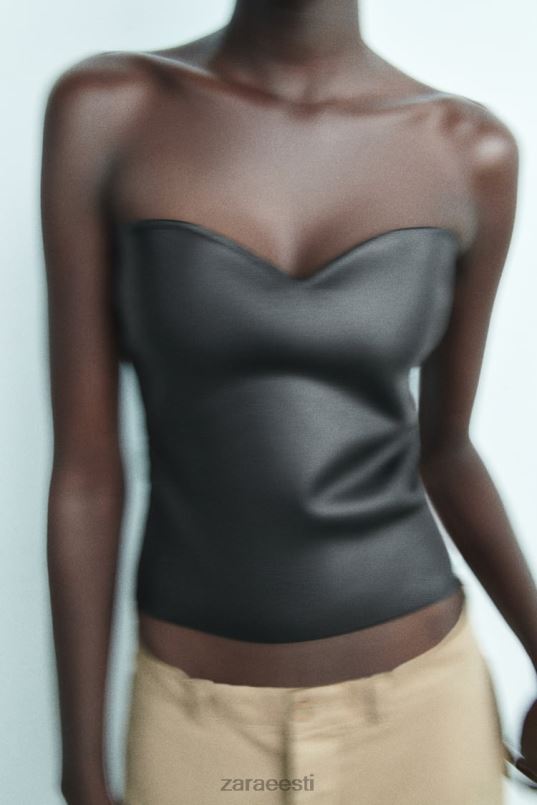 Zara koo rinnakama ülaosa naised must Riietus 42F0H267