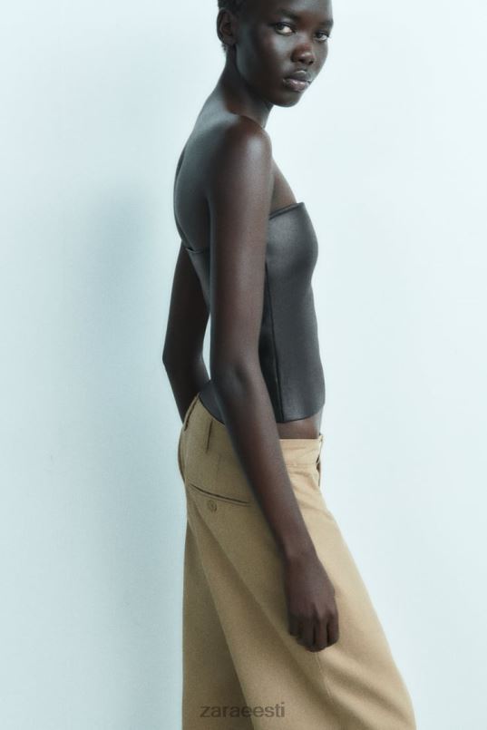 Zara koo rinnakama ülaosa naised must Riietus 42F0H267