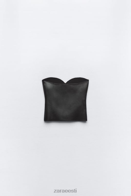 Zara koo rinnakama ülaosa naised must Riietus 42F0H267