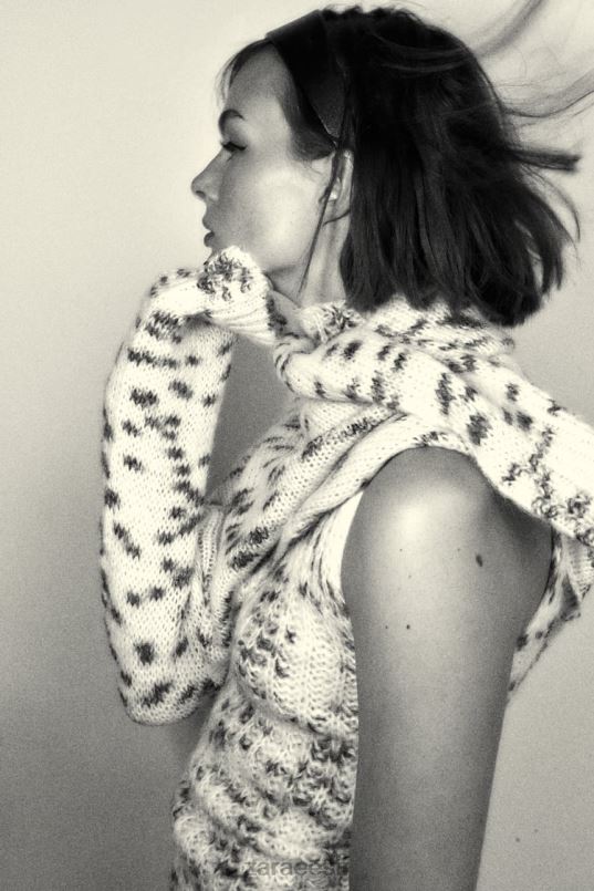 Zara õngejada segakootud topp naised ainult üks Riietus 42F0H261