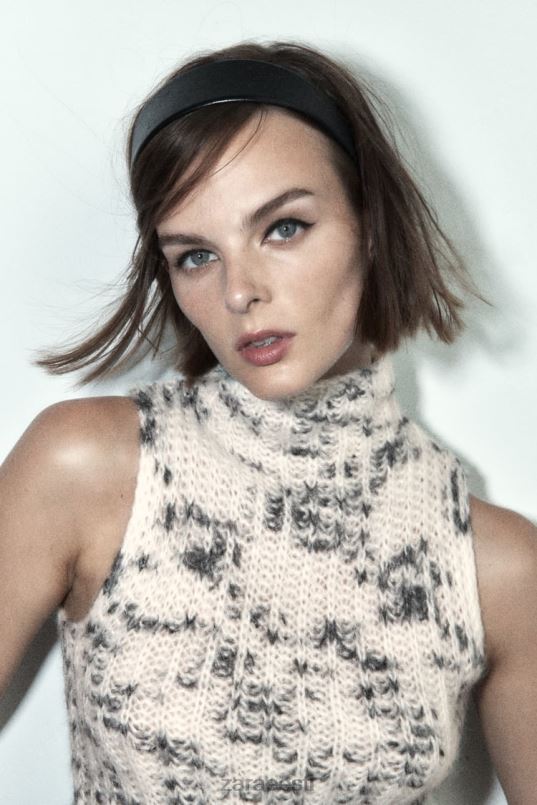 Zara õngejada segakootud topp naised ainult üks Riietus 42F0H261