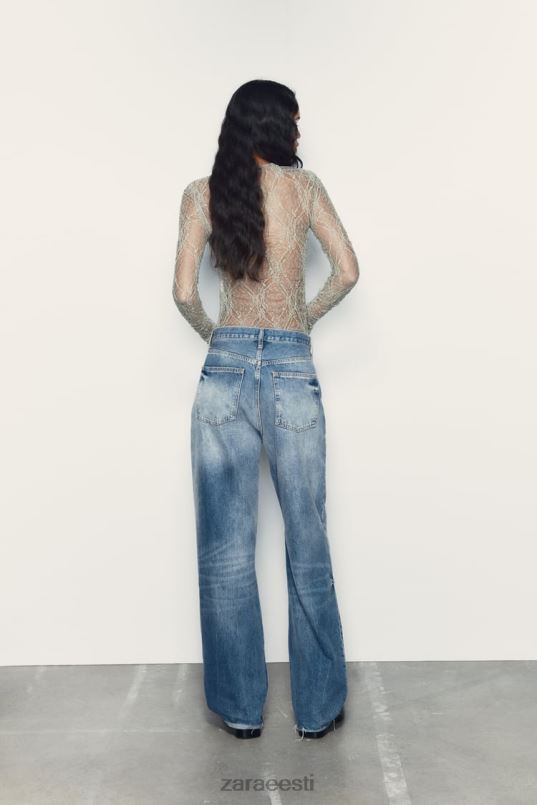 Zara pitsist body naised hele khaki Riietus 42F0H269