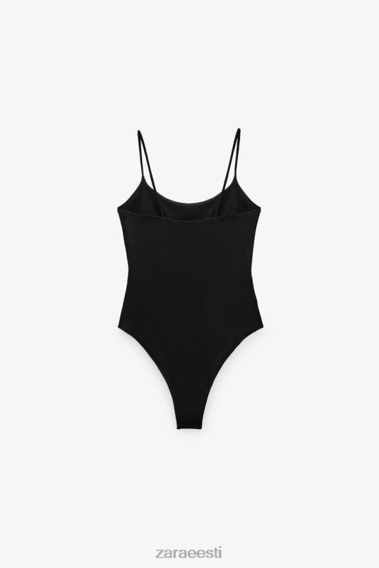 Zara rihmaga body naised must Riietus 42F0H283